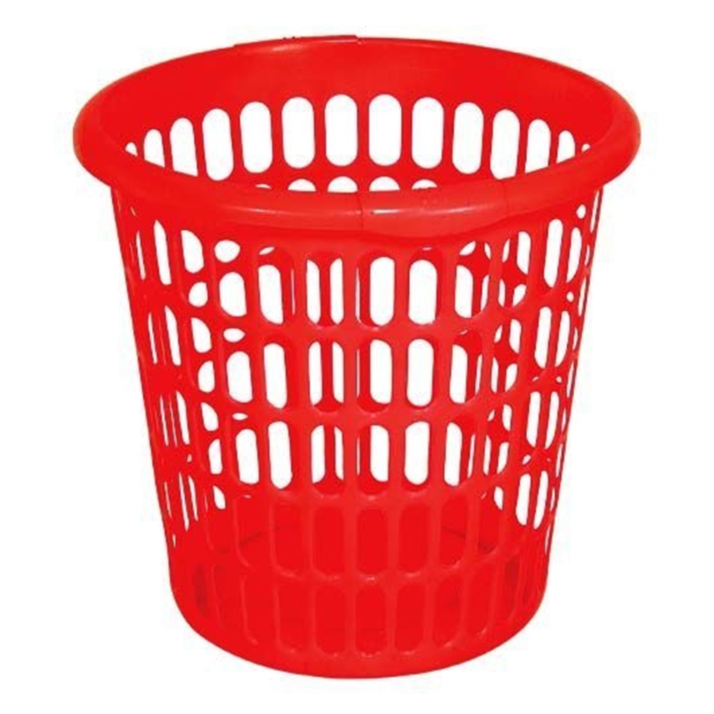 RFL PP Round Laundry Basket - 45cm - Red - 914509