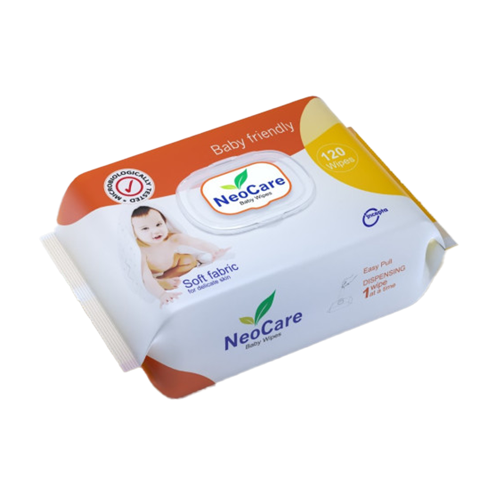 Neocare Wet Wipes For Baby - 120 Pcs