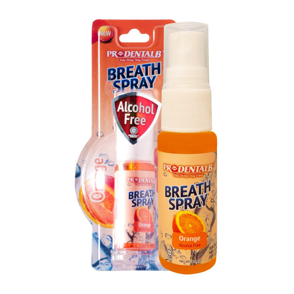 ProDentalB Orange Breath Spray Mouth Freshener - 20 ml