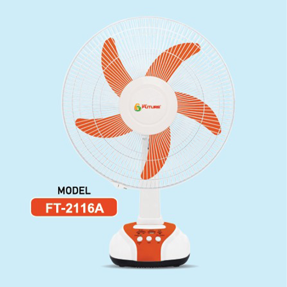 Future FT-2116A Rechargeable AC-DC Fan - 16 Inch