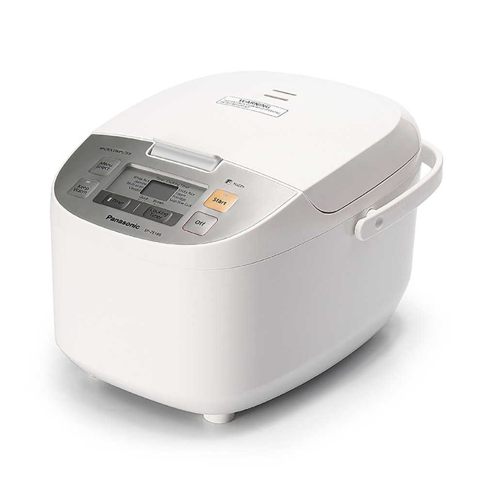 Panasonic SR-ZE185 Microcomputer Jar Rice Cooker - 1.8 L - White