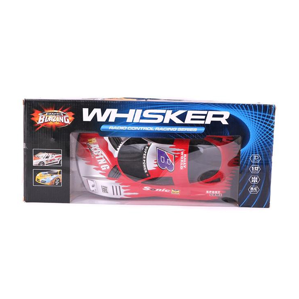 R/C 1:12 Sports Whisker Remote Controlled Car - 1213849