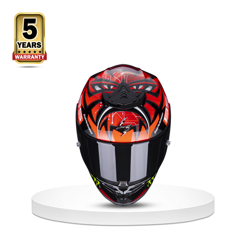 Scorpion Exo -R1 Air Fabio Monster Helmet - Multicolor