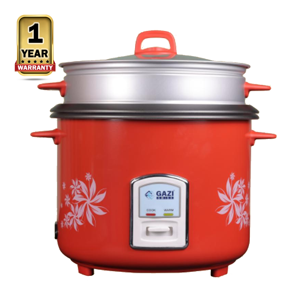 Gazi SRC28O2P Smiss Double Pot Rice Cooker 2.8 Litre