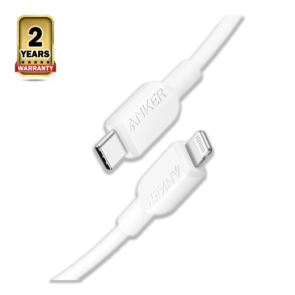 Anker 310 USB-C to Lightning Cable - 3 Feet - White