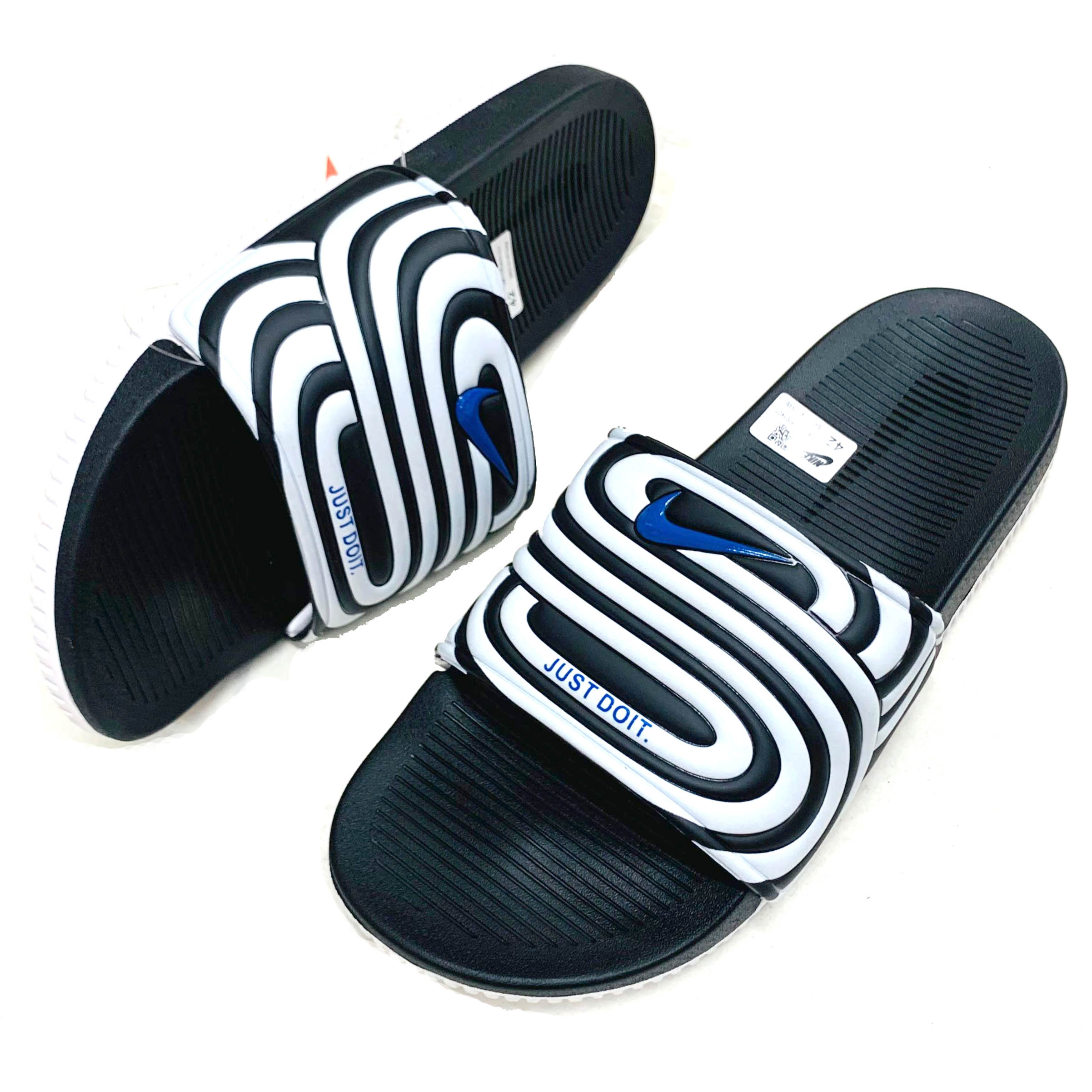 Nike PU Leather Slide Slipper for Men - Black - SL 730