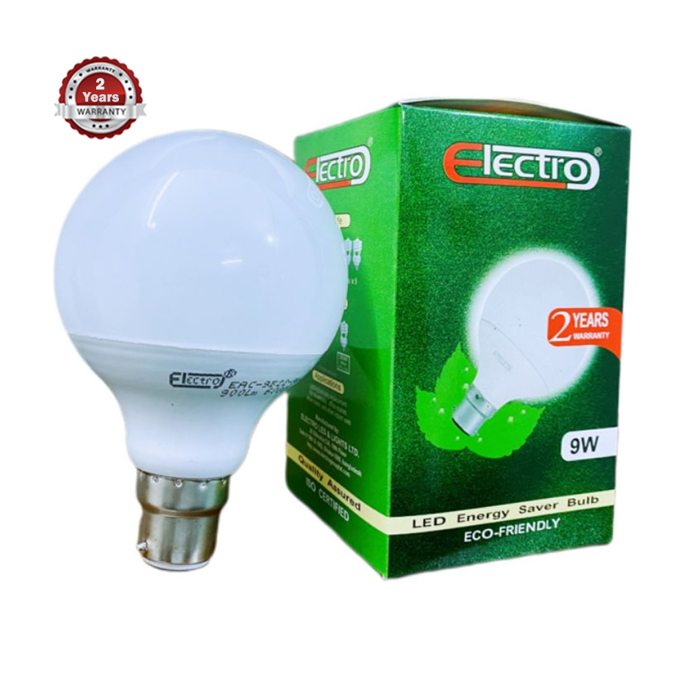 Electro ECO LED Bulb 9W Pin - White