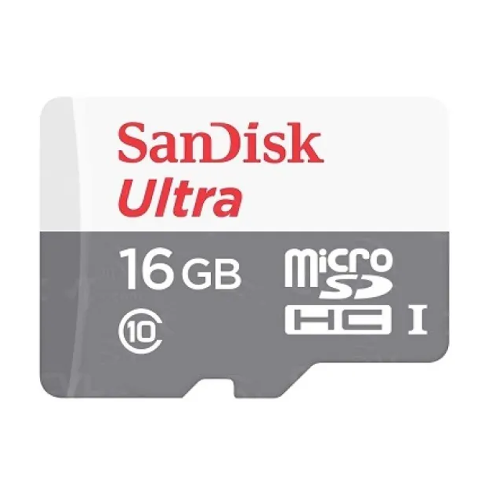 SanDisk Micro Ultra UHS-I SDHC Class-10 Memory Card - 16GB
