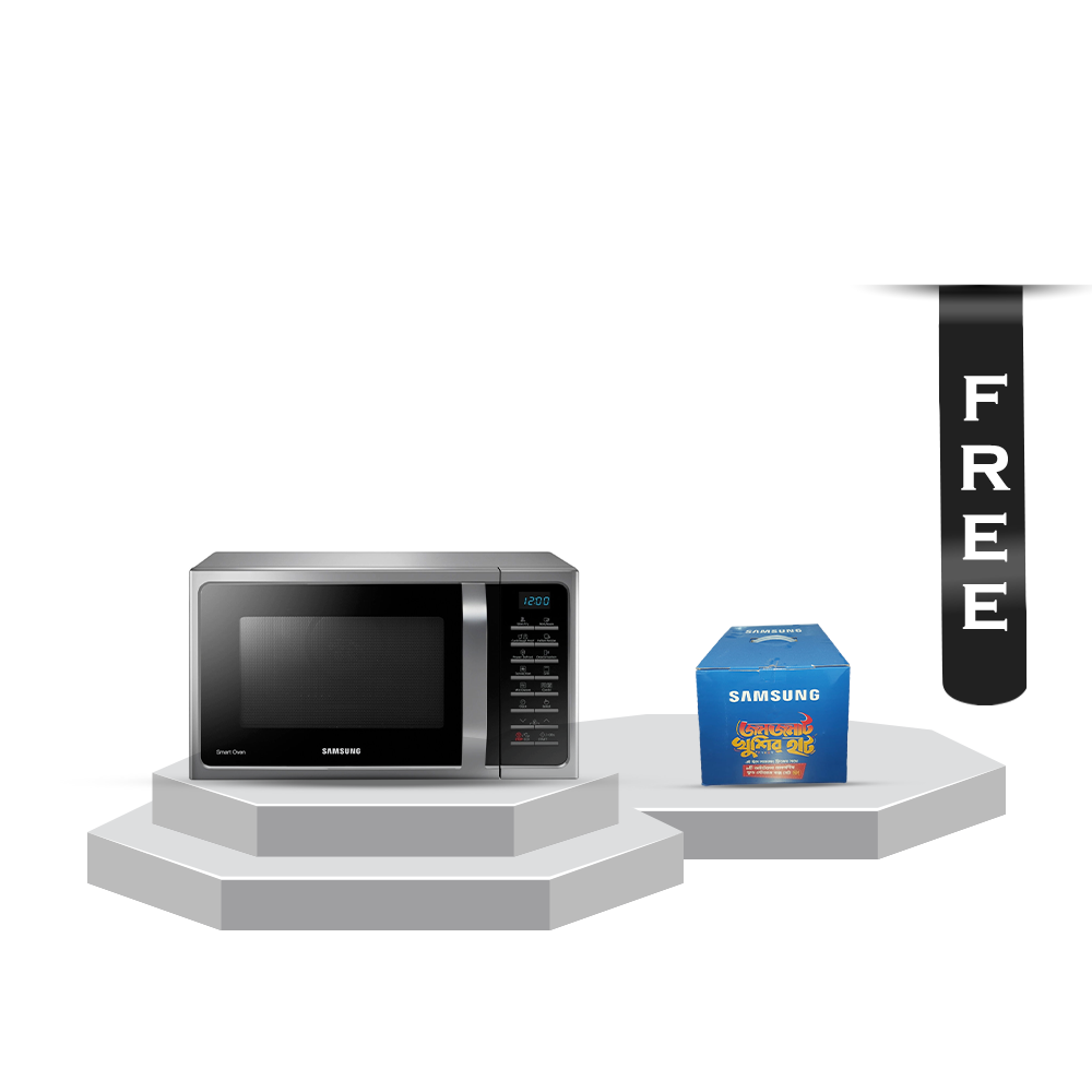 Samsung MC28H5025VSD2 Microwave Oven 28 Litre Black and Ash with