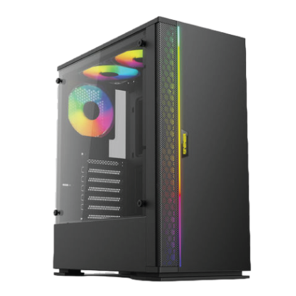 Revenger K1 ATX RGB Gaming Case - Black