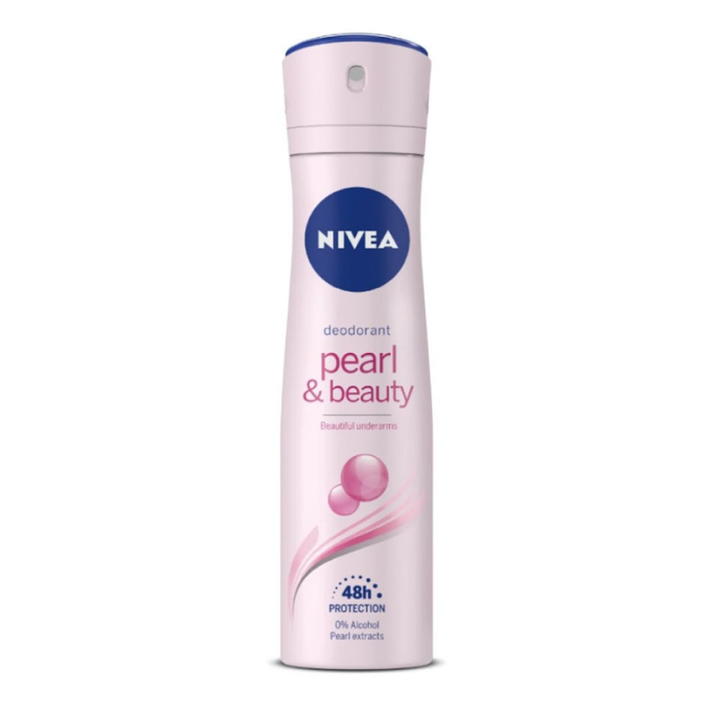 Nivea Pearl and Beauty Body Spray for Women - 150ml - 83731