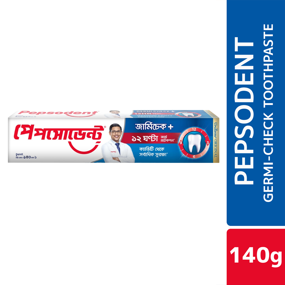 Pepsodent Germi-Check Toothpaste - 140gm