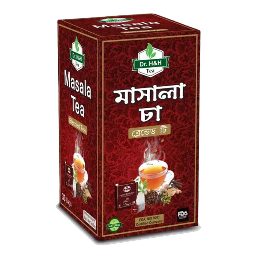 Dr. H&H Masala Tea Bags - 30Pcs - 60gm