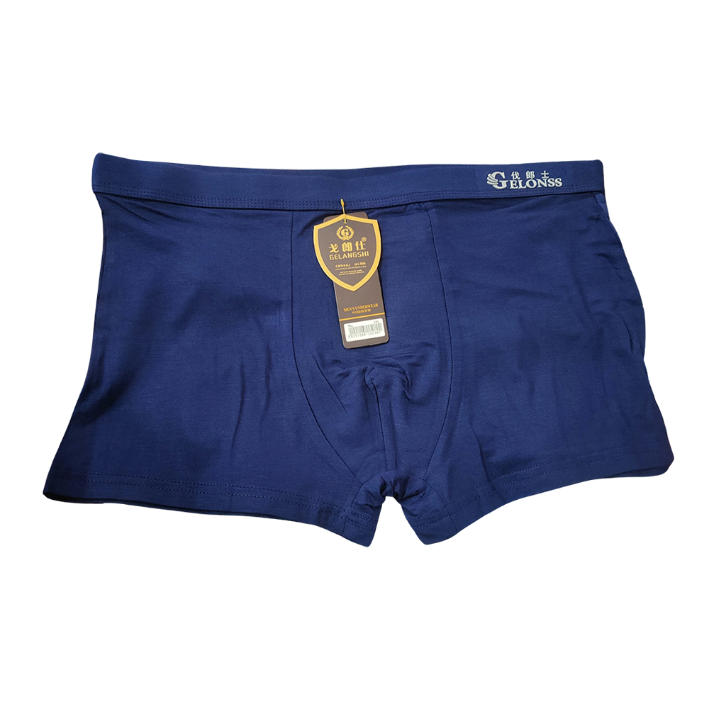 Cotton Gelonss Premium Boxer For Men - Navy Blue