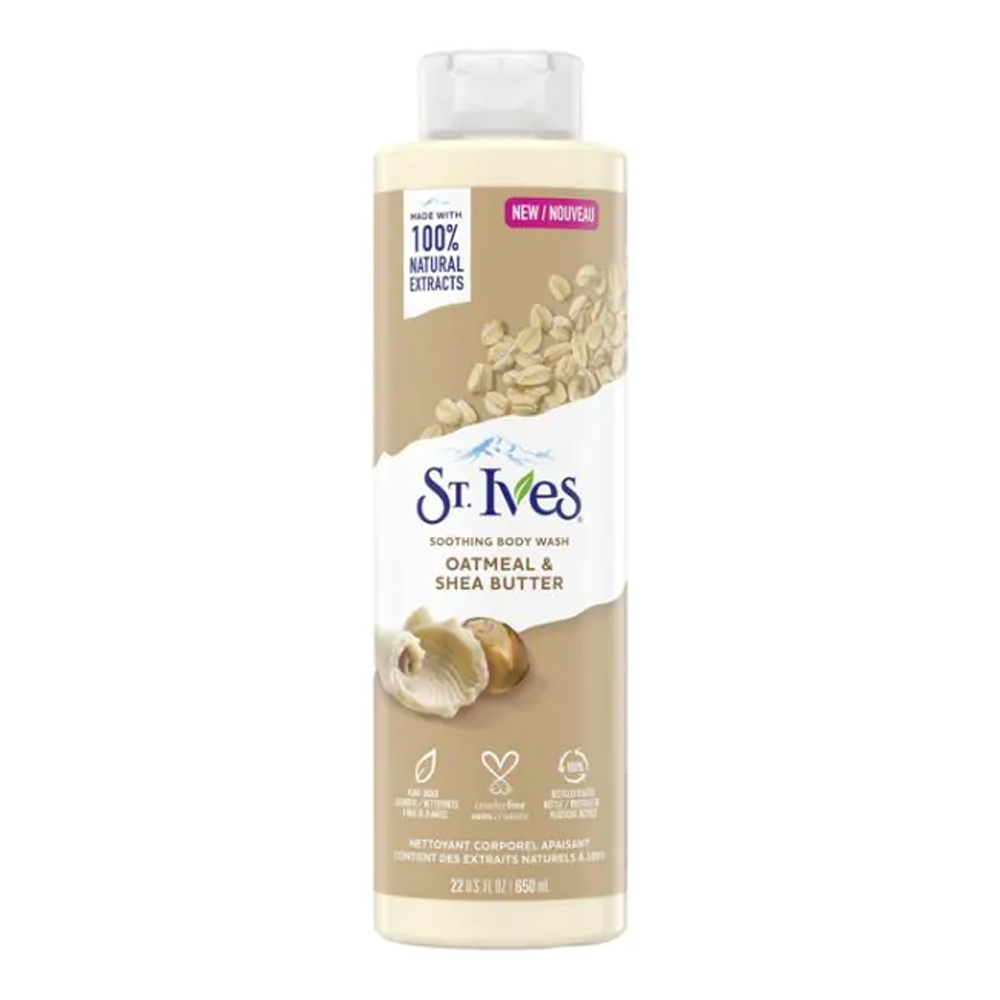 St. Ives Soothing Body Wash Oatmeal and Shea Butter - 650ml - CN-186