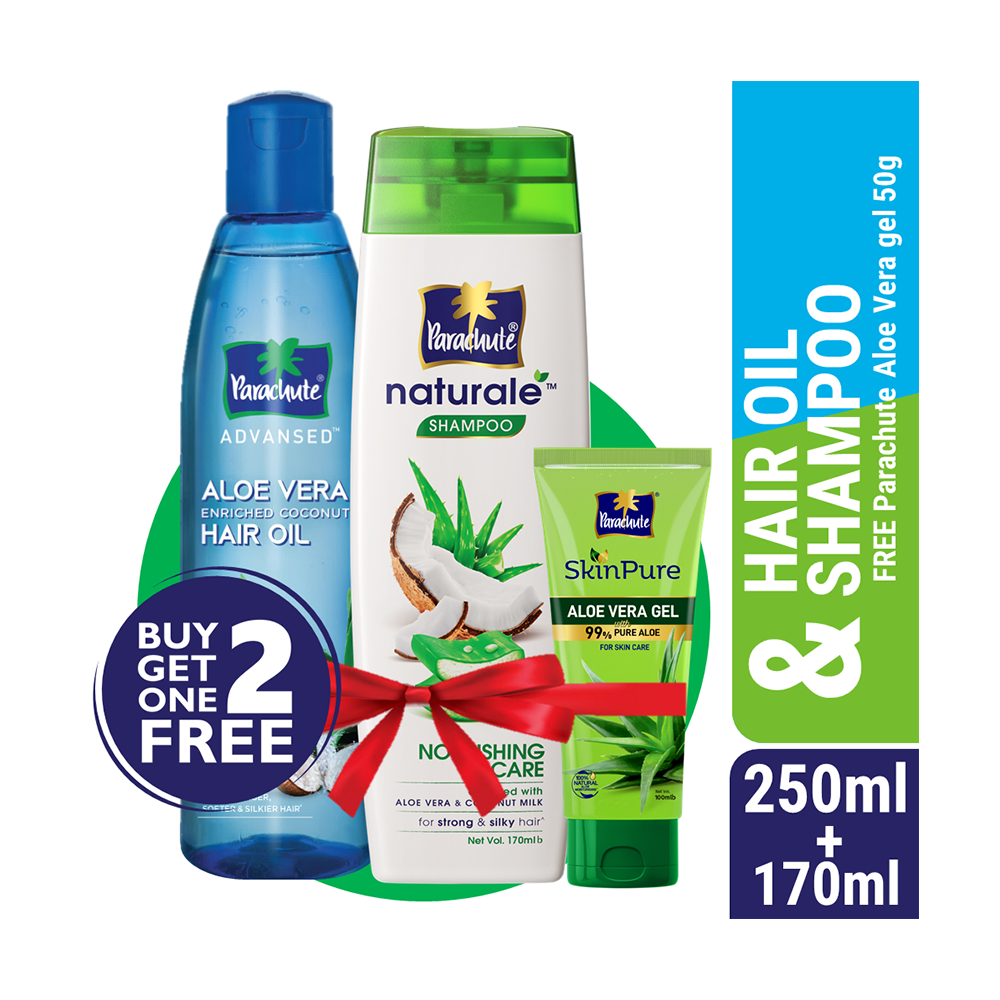 Buy Parachute Advansed Aloe Vera Enriched Coconut Hair Oil 250ml And Parachute Naturale 