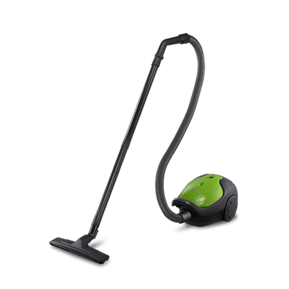 Panasonic MC-CG370 Light and Powerful Bagged Vacuum Cleaner - Black and Green