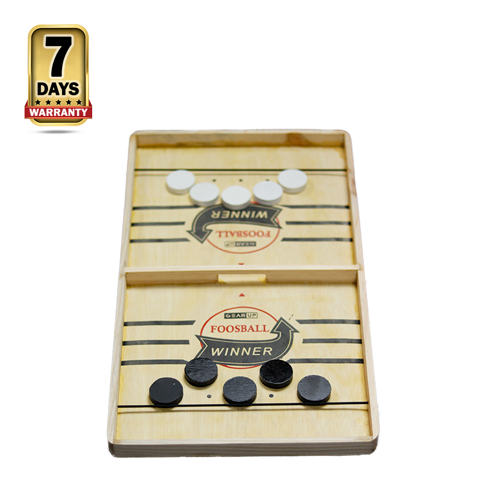 GearUP Foosball Winner Board Mode 2 Player Game Wooden