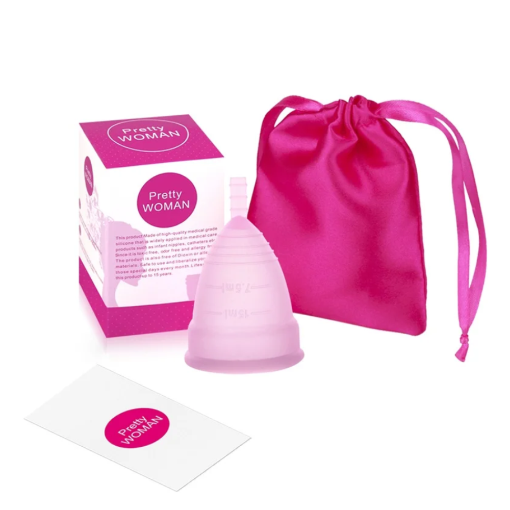 Pretty Women Soft Silicone Reusable Menstrual Bras Cup - 1 Pcs
