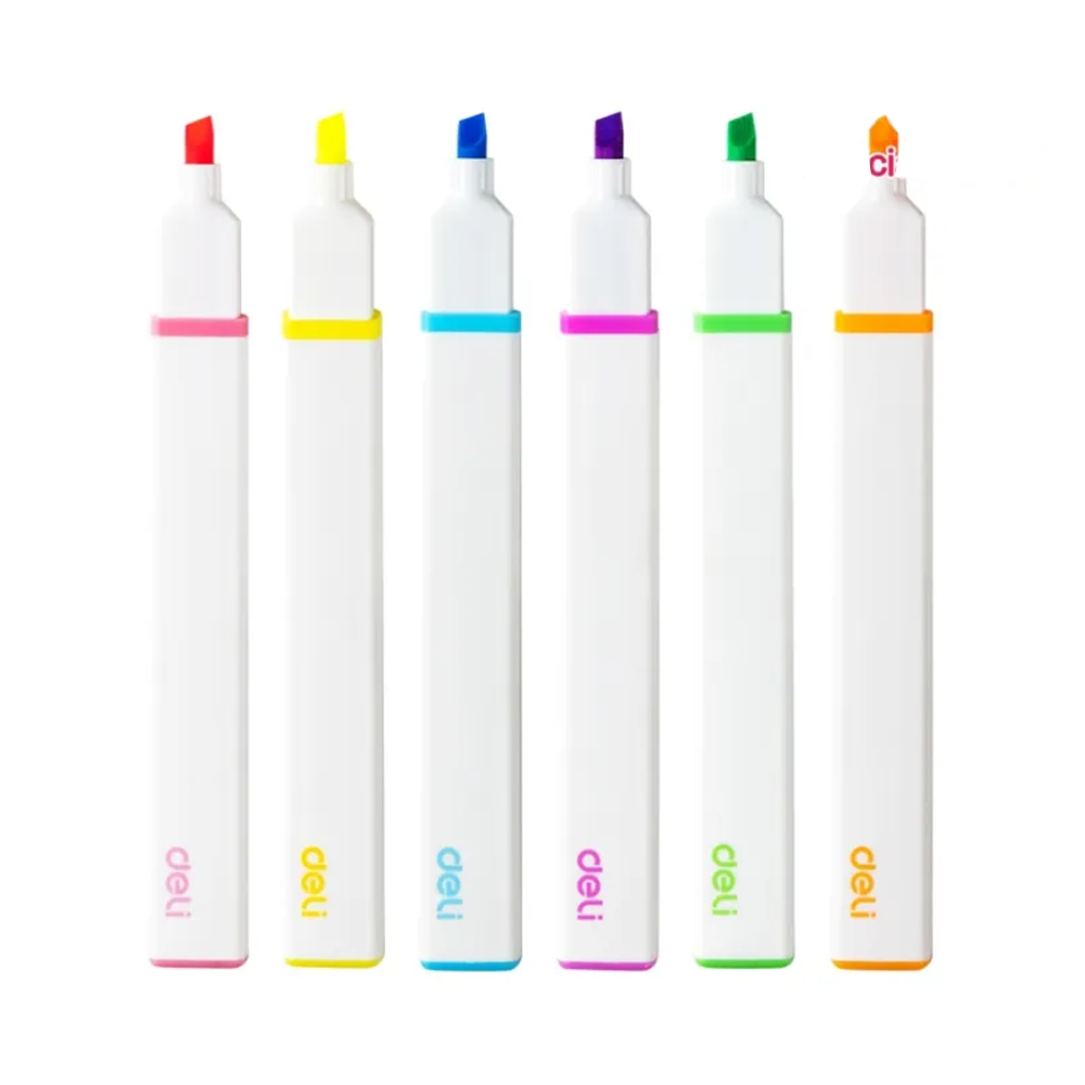 Deli U13-6C Highlighter - 6 Colors