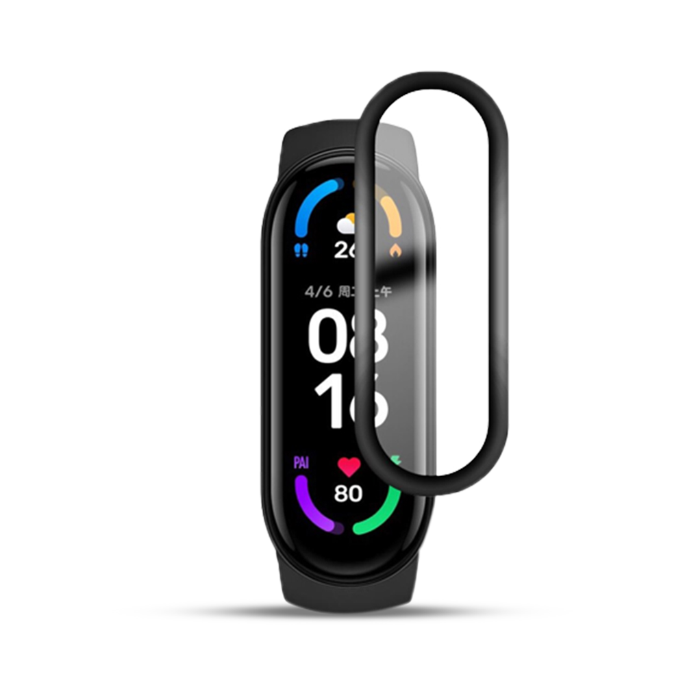 Xiaomi Mi Band 5 Plastic Full Coverage Screen Protector