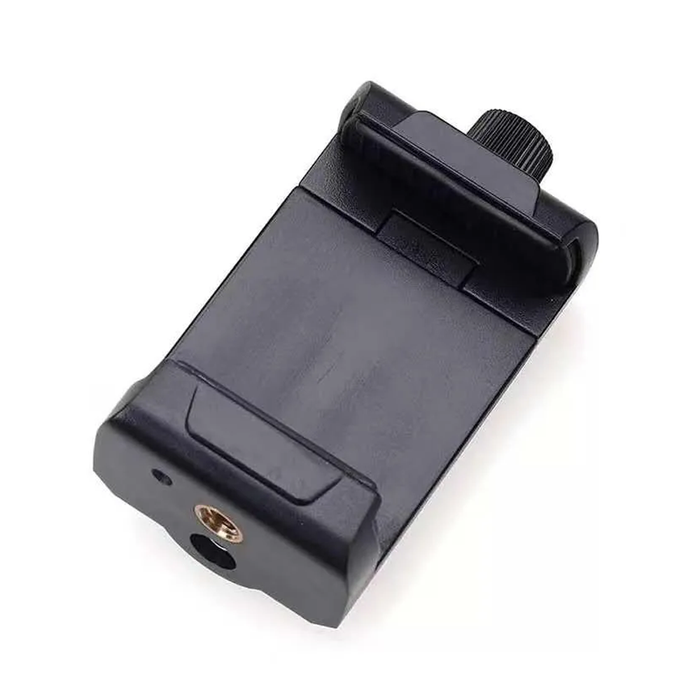 Tripod Mount Adapter For Smartphone Mobile Holder - Black
