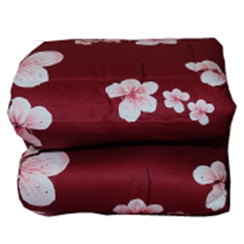 Twill Cotton King Size Comforter - Maroon - CT-30