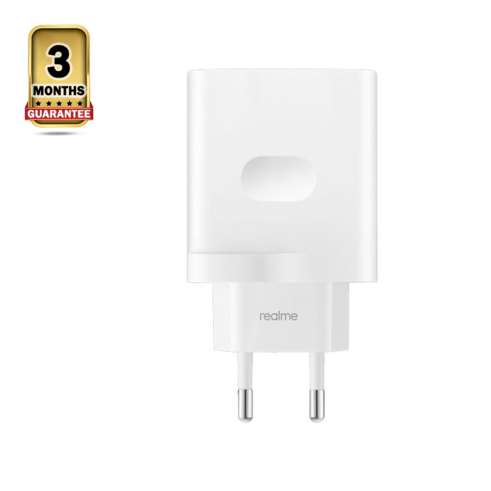 Realme Super Dart Power Adapter - 33W - White