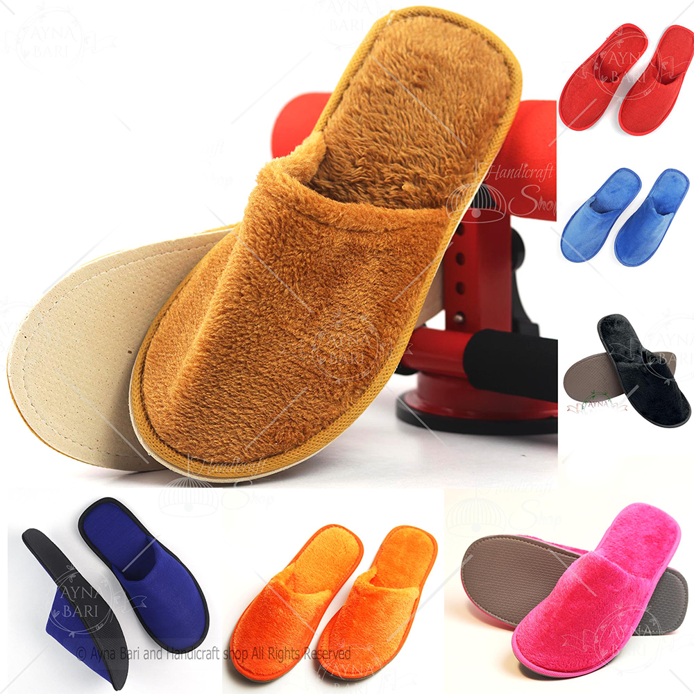 Wool Room Slipper For Men and Women - Multicolor