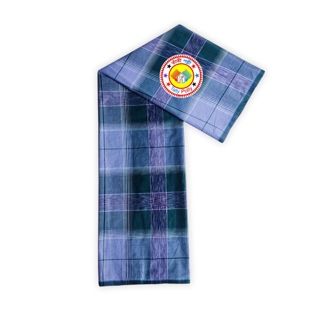 Stitched Cotton Lungi For Men - Multicolor - T.P-02