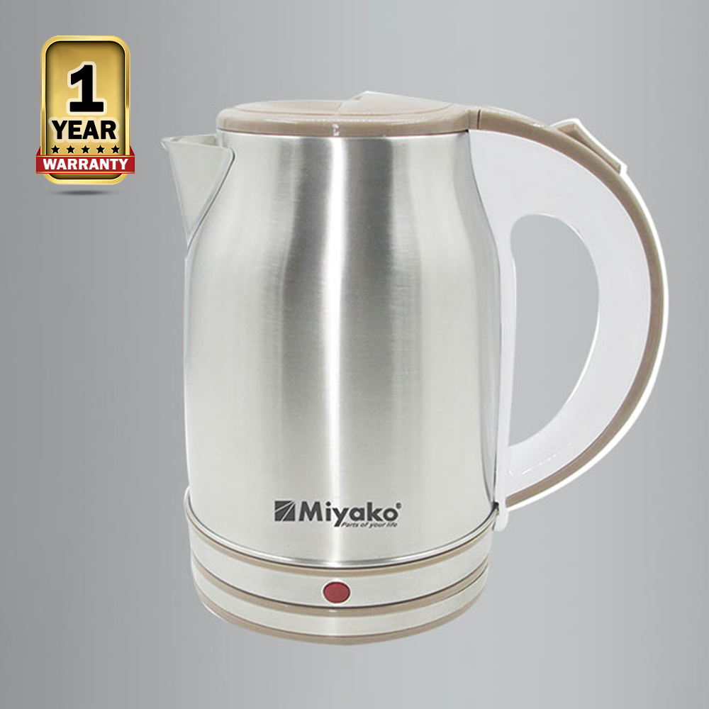 Miyako MJK-805 Electric Kettle - 1.8 Liter - Silver