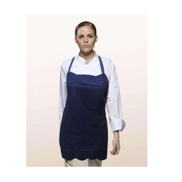 Cotton Kitchen Apron - Blue