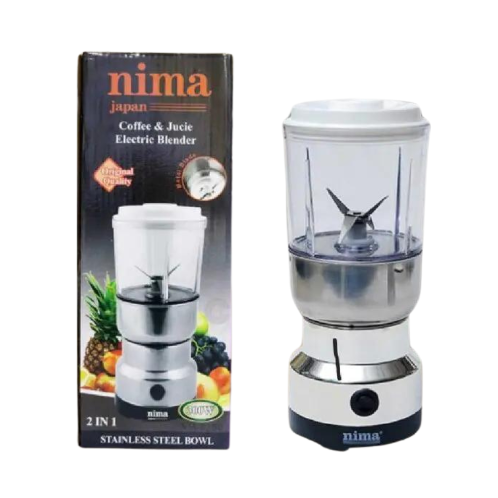 Nima 2 in 1 Mixer Blender - 300 Watt - Silver