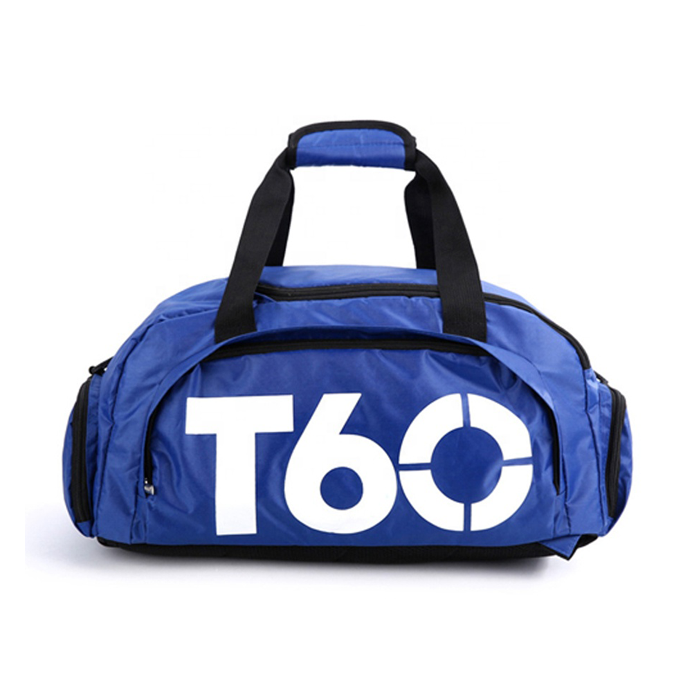 T60 Nylon Polyester Multifunction Backpack - 17 Inch - Blue