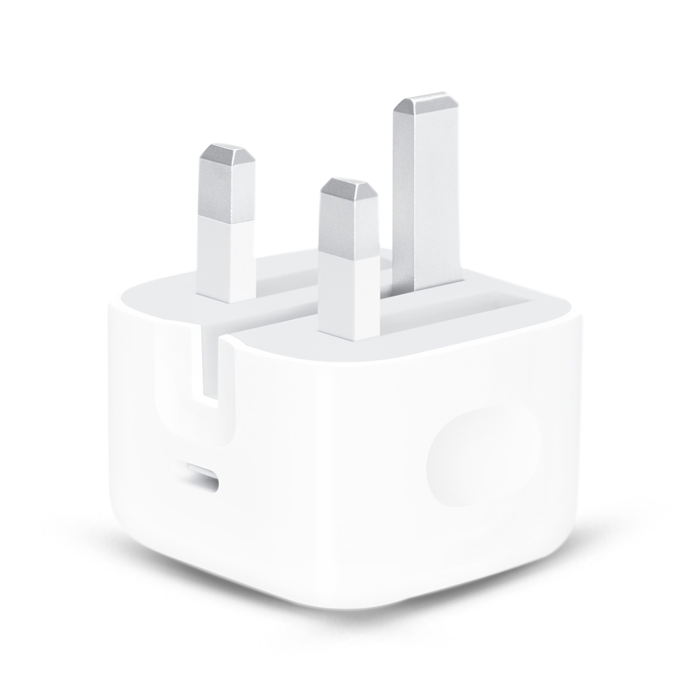 Apple 3 Pins USB-C Power Adapter - 20 Watt - White