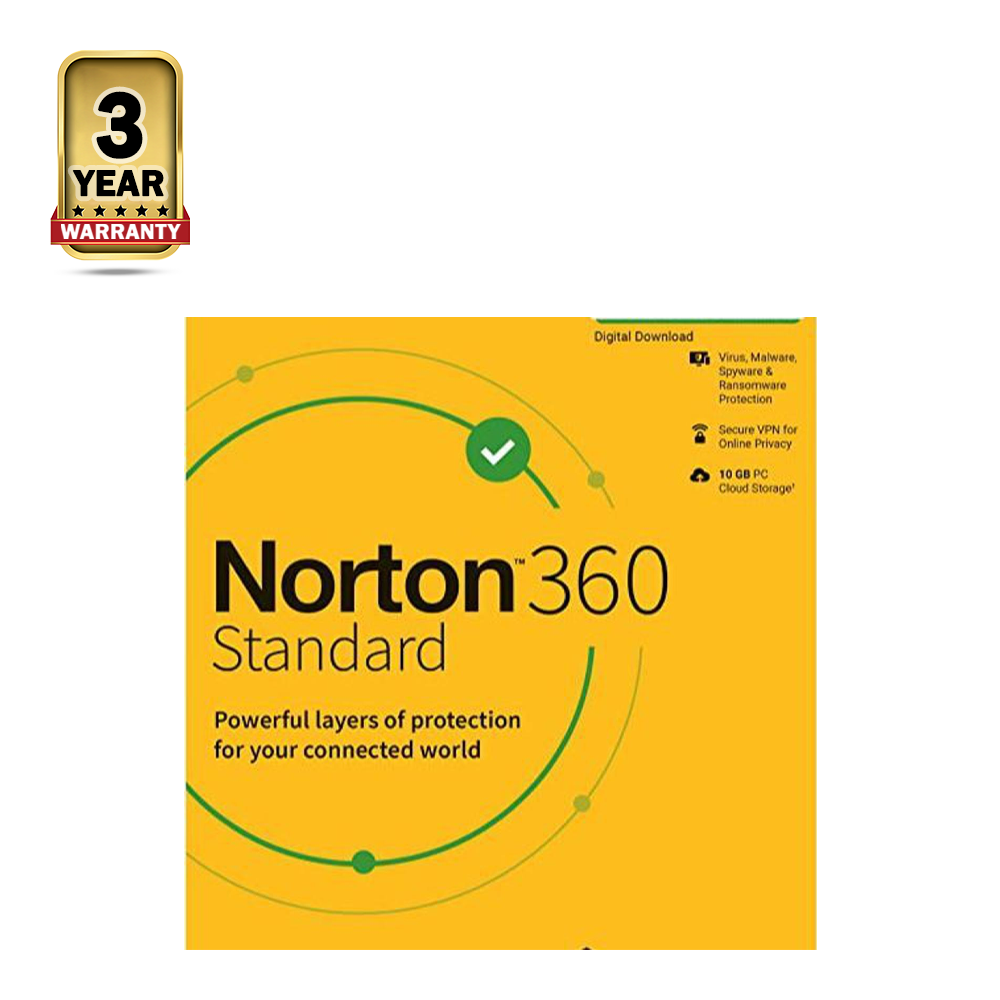 Norton 360 Standard - 1 User 3 Years - AT-NT-N-0004