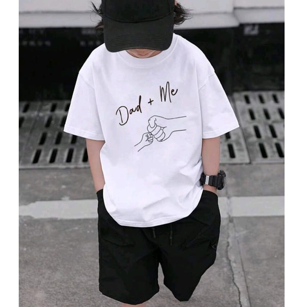 Cotton Printed Half Sleeve T-Shirt For Boys - White