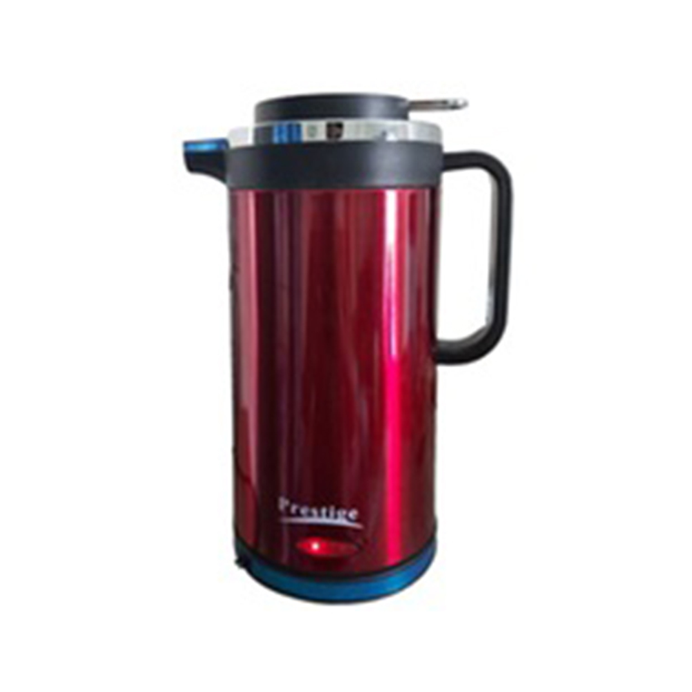 Prestige Electric Kettle with Water Flask - 2 Liter - Red