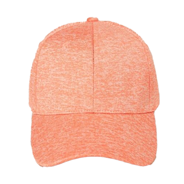 Cotton Pure Denim Washed Cotton Cap for Men - Orange