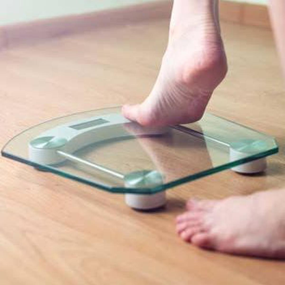 Osaka Digital Weight Machine - Transparent - 180 KG