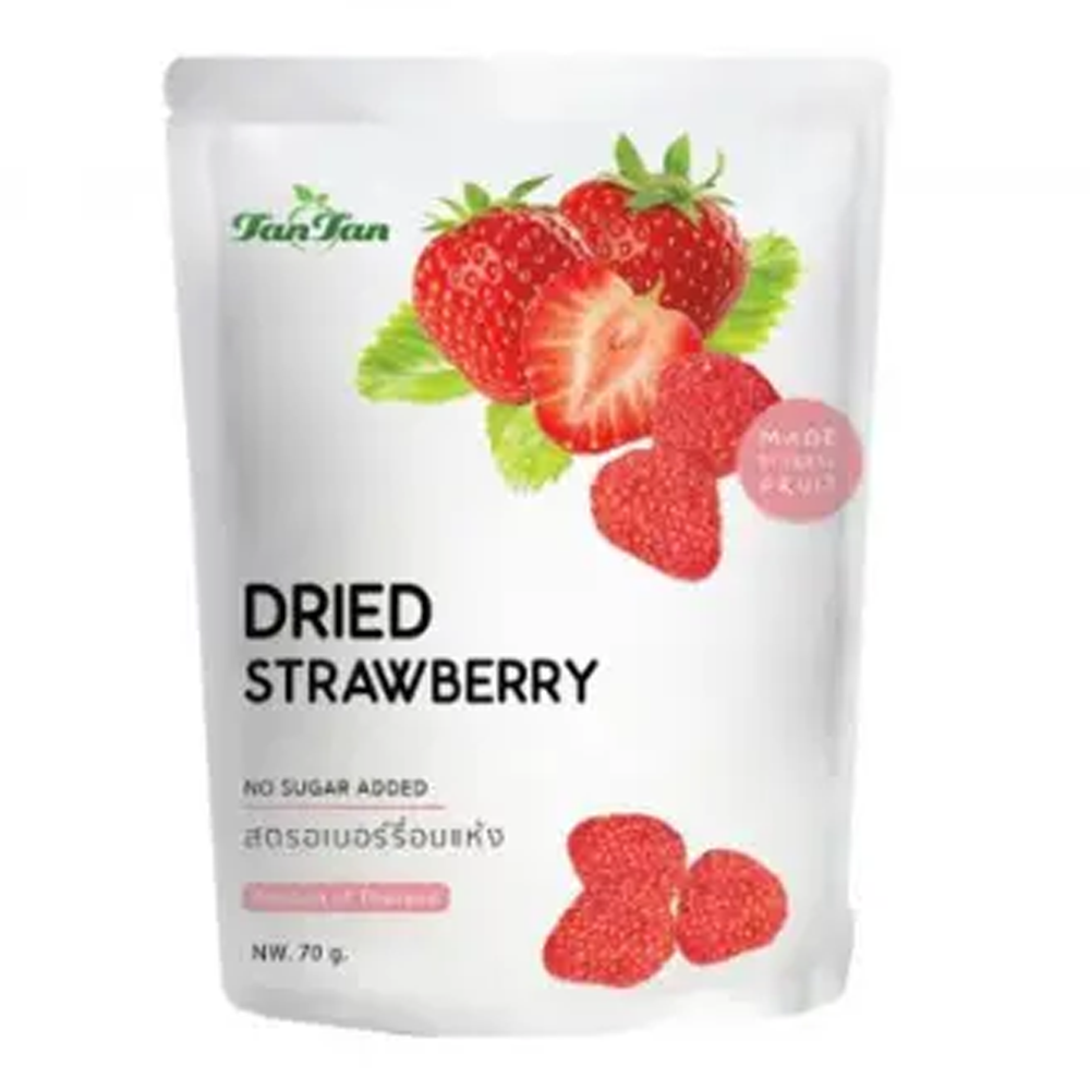 Tan Tan Dried Strawberry - 70gm