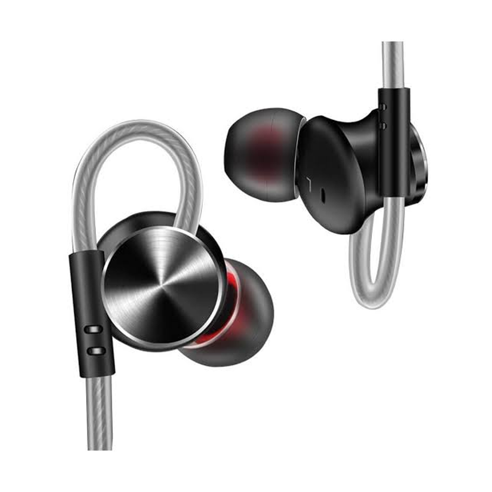 QKZ DM10 Type C Zinc Alloy Metal Earphone Black