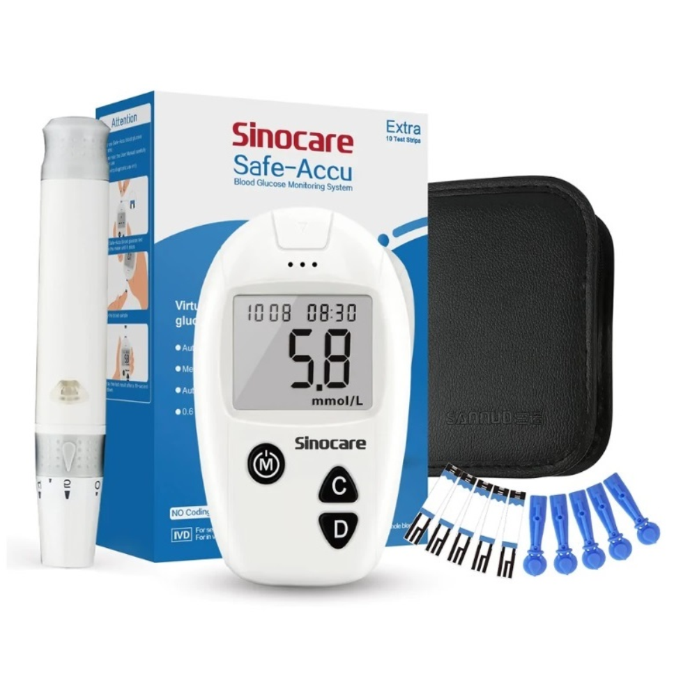 Safe-Accu Blood Glucose Monitor Device Kit 