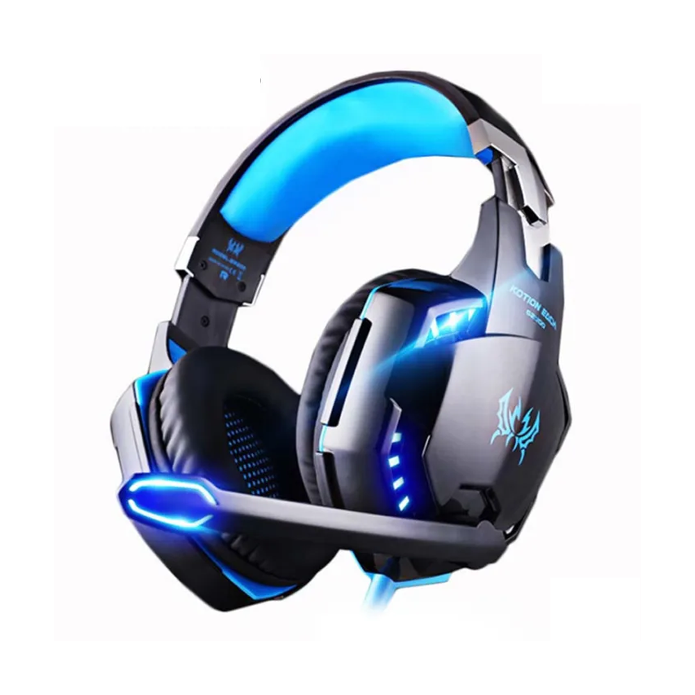 Kotion Each G2000 Over-Ear Gaming Headphone with Mic and Stereo Bass LED Light