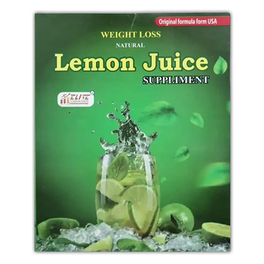 Natural Weight Loss Lemon Juice Suppliment For Slim Body - 120gm