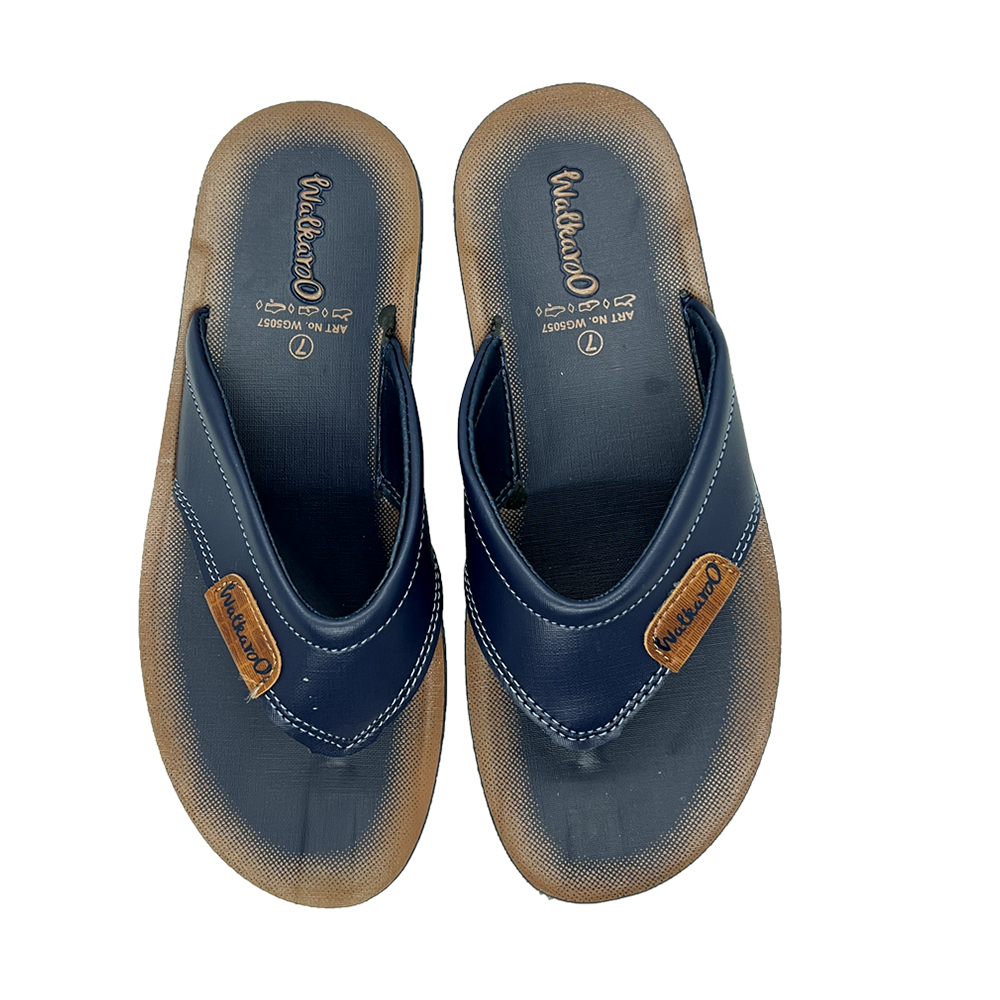 Walkaroo Navy Blue Sandal For Gents WG5057NBLU - Navy Blue