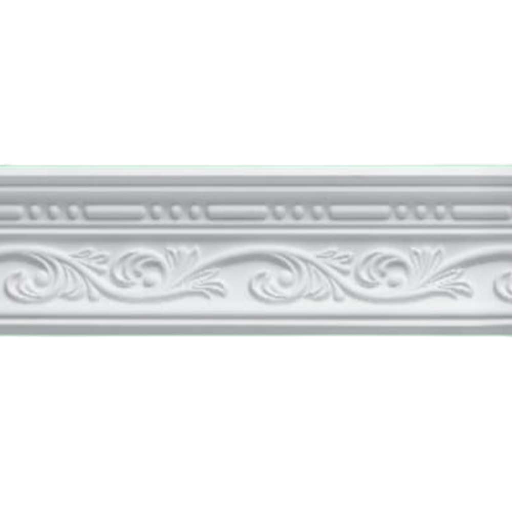 Gypsum Cornice Strip 6 Inch - White - ST 11