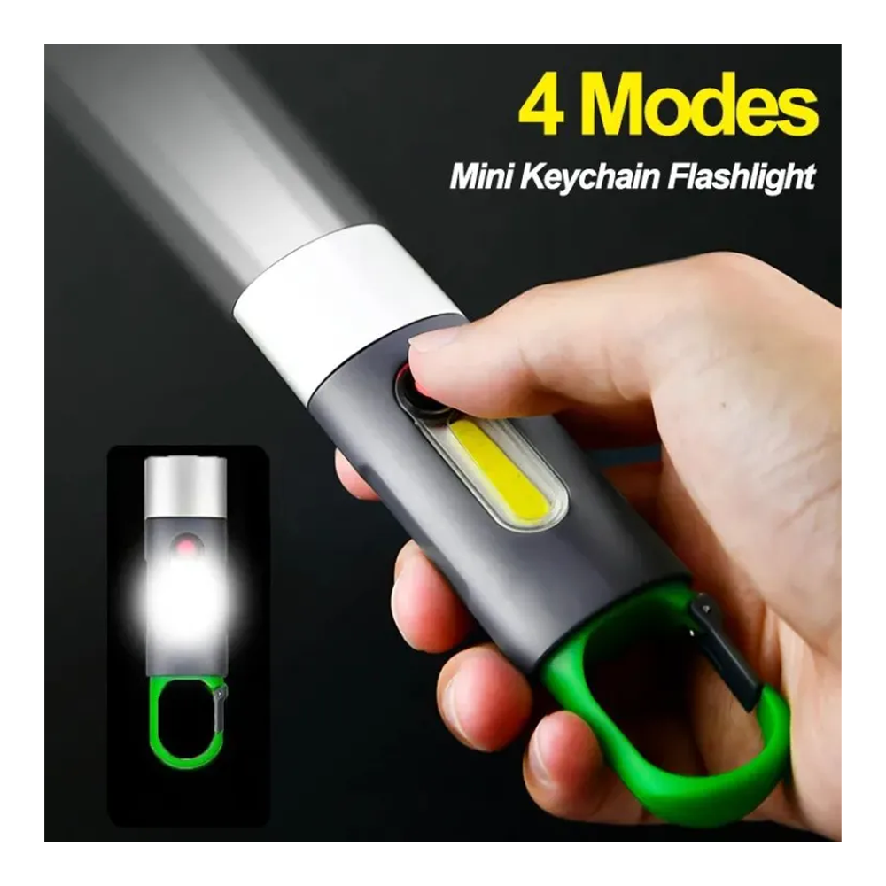 Rechargeable Portable USB Mini Strong Flashlight