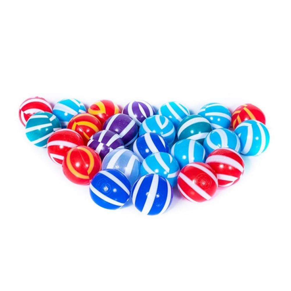 RFL Playtime Double Colored Plastic Kids Ball - 50Pcs - Multicolor - 852663