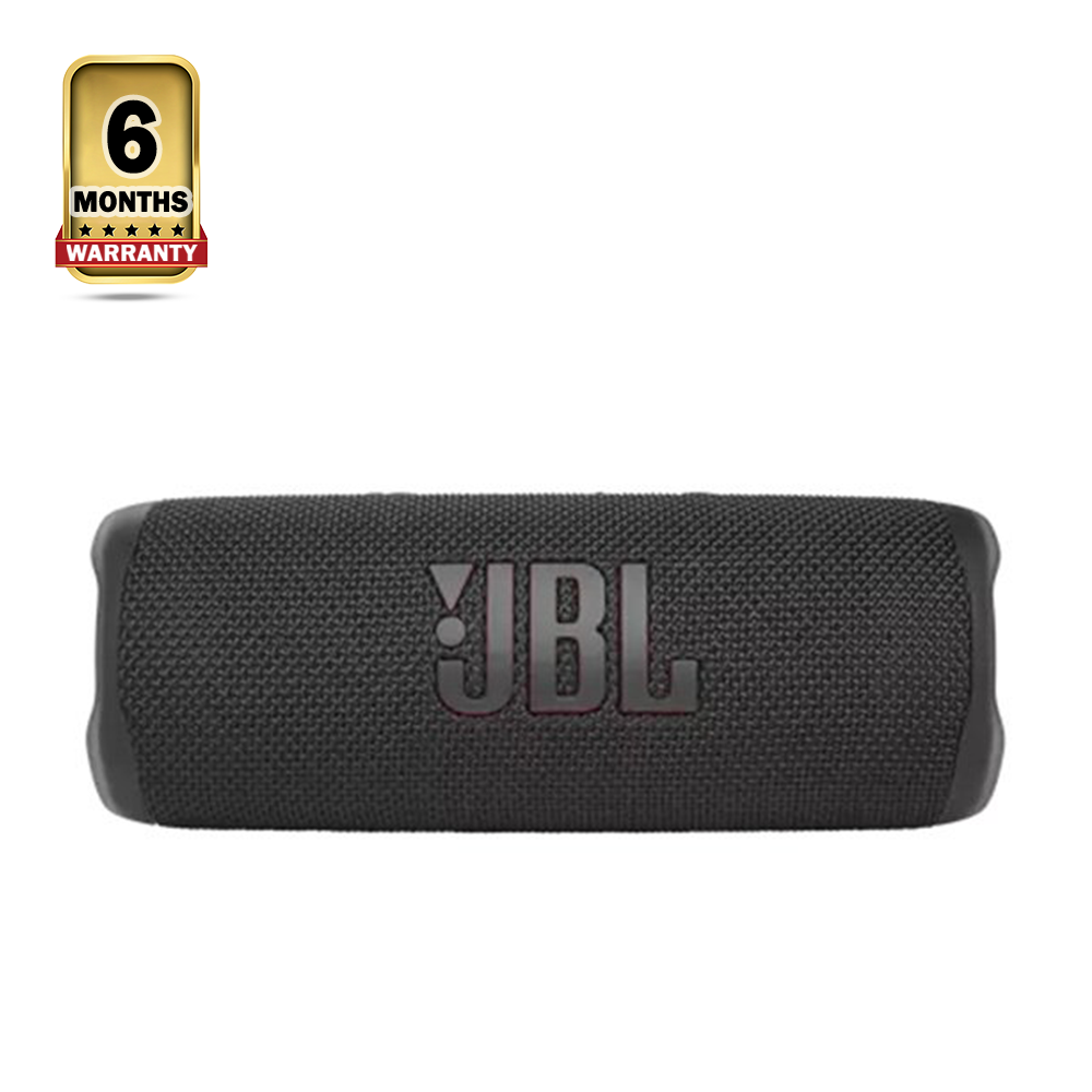 JBL Flip 6 Portable Waterproof Speaker - Black